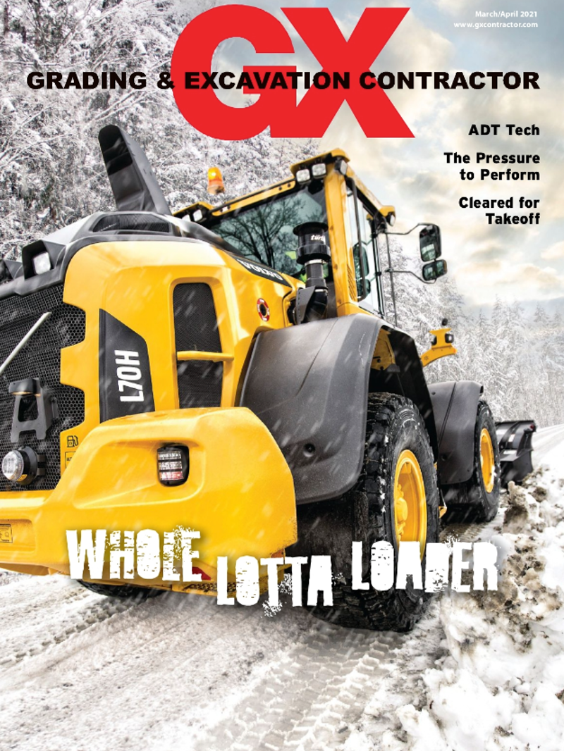 Grading and Excavation Contractor Magazine Cover